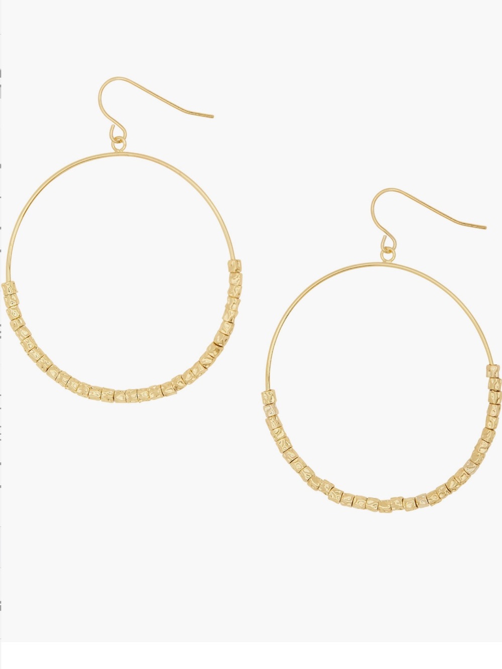 gorjana LAGUNA DROP HOOPS